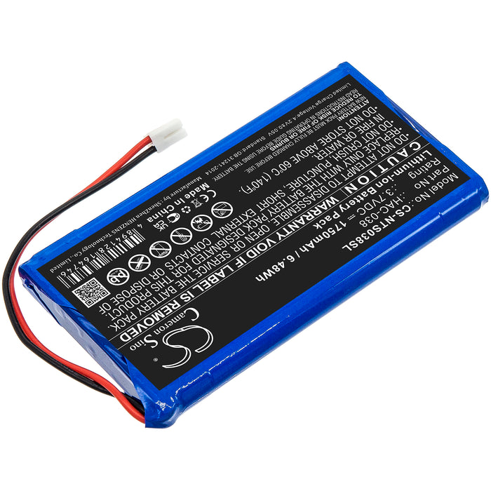 CS-NTS038SL : Battery for Nintendo Mario Kart Live, Home Circuit - Replaces Nintendo HAC-038