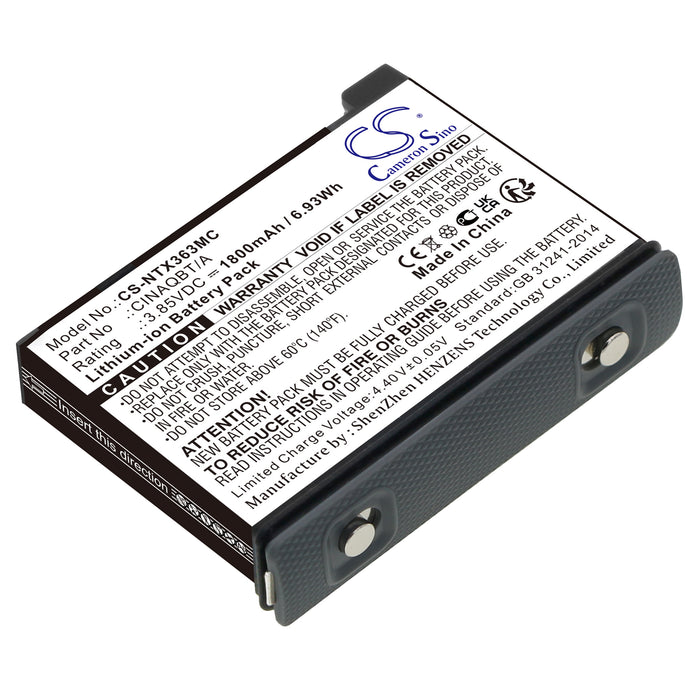 CS-NTX363MC : Battery for Insta360 One X3 - Replaces Insta360 CINAQBT/A