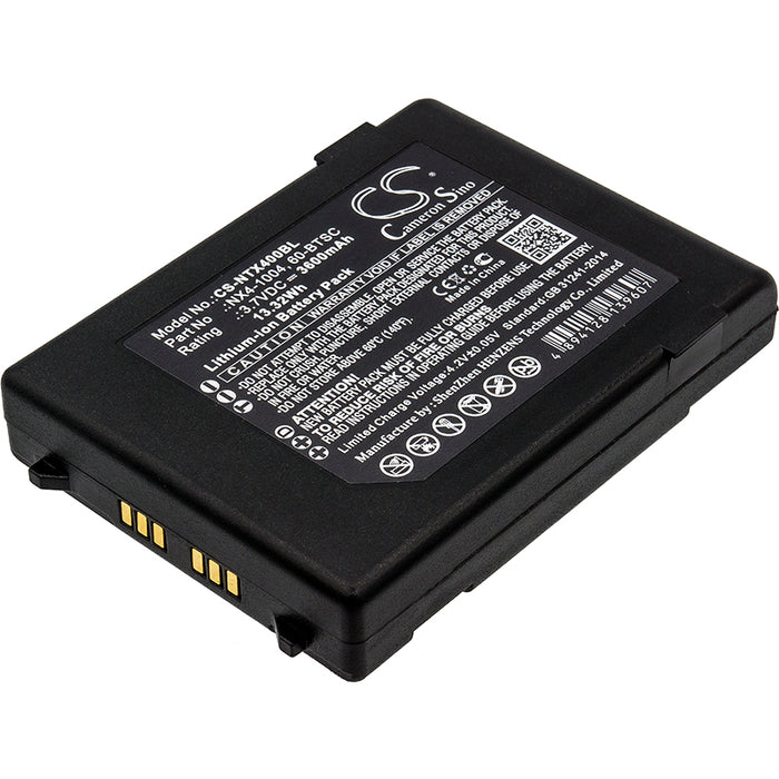 CS-NTX400BL : Battery for Nautiz X4 - Replaces Nautiz 60-BTSC, NX4-1004