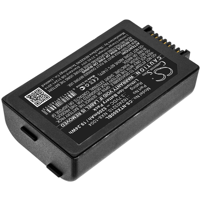 CS-NTX800BL : Battery for Handheld Nautiz X8 - Replaces Handheld 162403210, NX8-1004, BP14-001200 and others