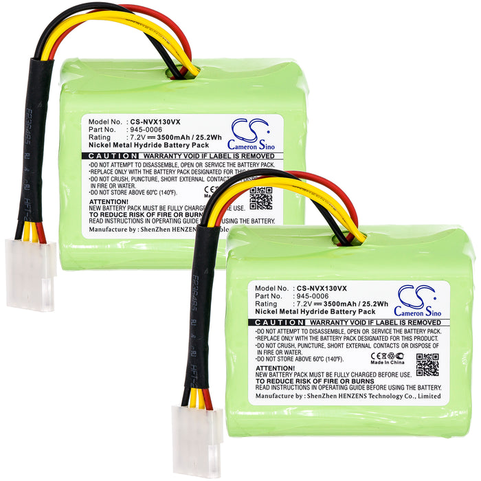 CS-NVX130VX : Battery for Neato XV-12, XV-15, XV-11 and others - Replaces Neato 945-0005, 945-0006, 205-0001 and others