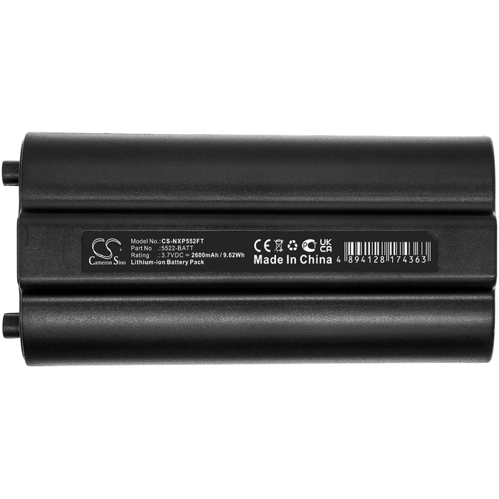 CS-NXP552FT : Battery for Nightstick XPR-5522GMX - Replaces Nightstick 5522-BATT