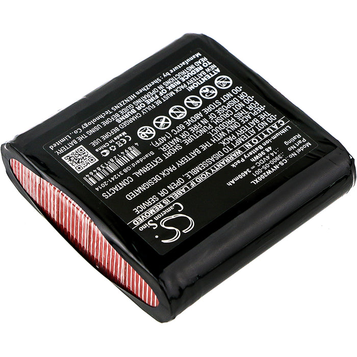 CS-NYW200XL : Battery for Noyes W2003M - Replaces Noyes 3900-05-001