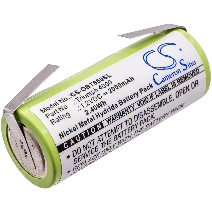 CS-OBT850SL : Battery for Oral-B Triumph 4000 - Replaces Oral-B 3761, 3762, 3745