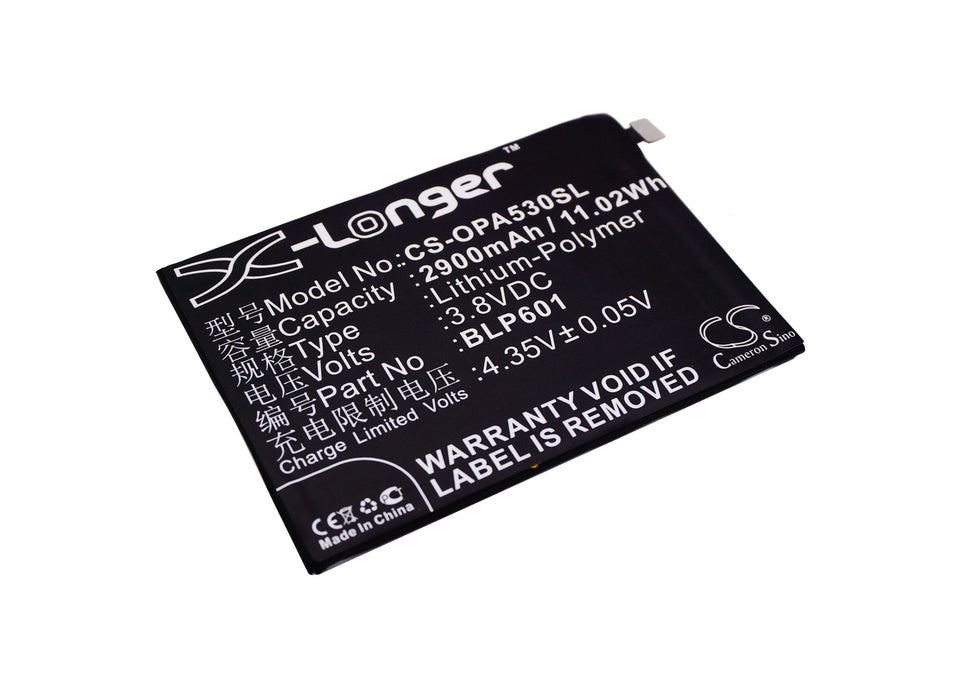 CS-OPA530SL : Battery for OPPO A53, A53m, A53t and others - Replaces OPPO BLP601