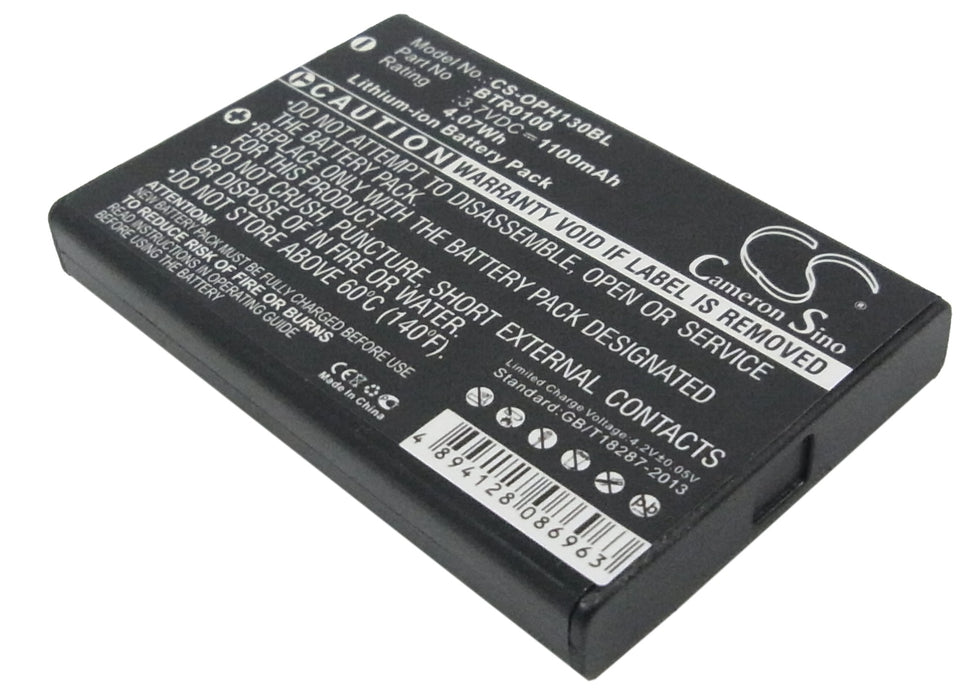 CS-OPH130BL : Battery for Opticon PX001, OPH-3001, OPL-9815 and others - Replaces Opticon BTR0100, Z60