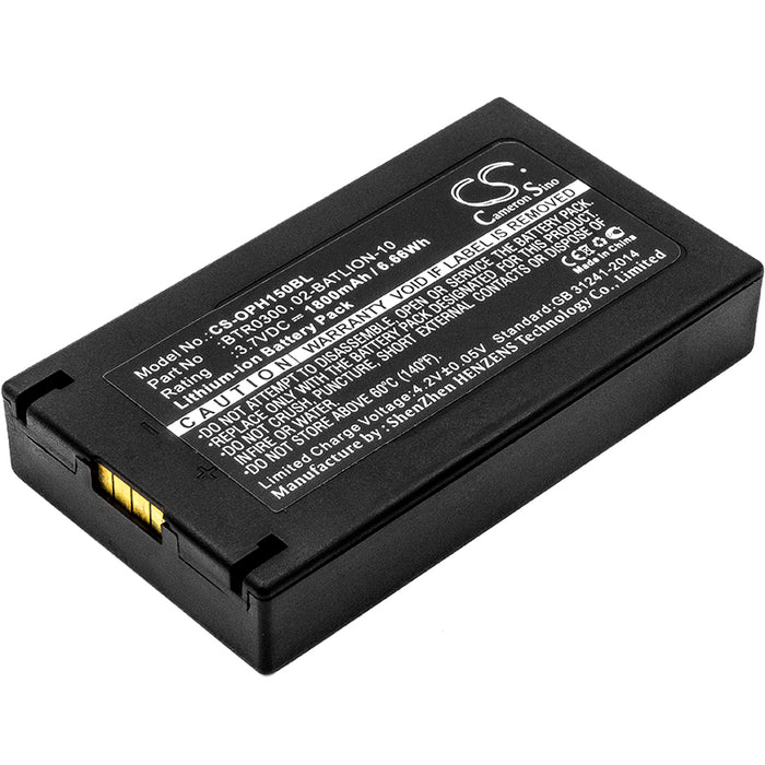 CS-OPH150BL : Battery for Opticon H15, H-15a, H-15b and others - Replaces Opticon 02-BATLION-10, BTR0300, BP07-000120 and others