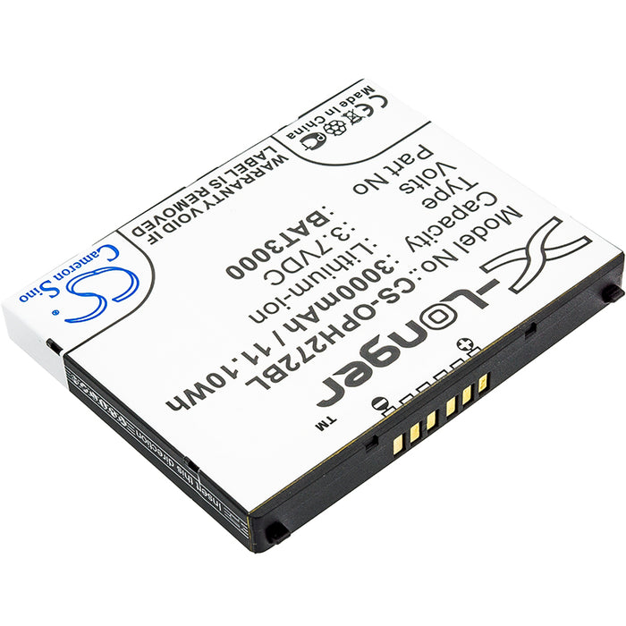 CS-OPH272BL : Battery for Opticon H-27, H-27 1D, H-27 2D - Replaces Opticon BAT3000, T65114B00028