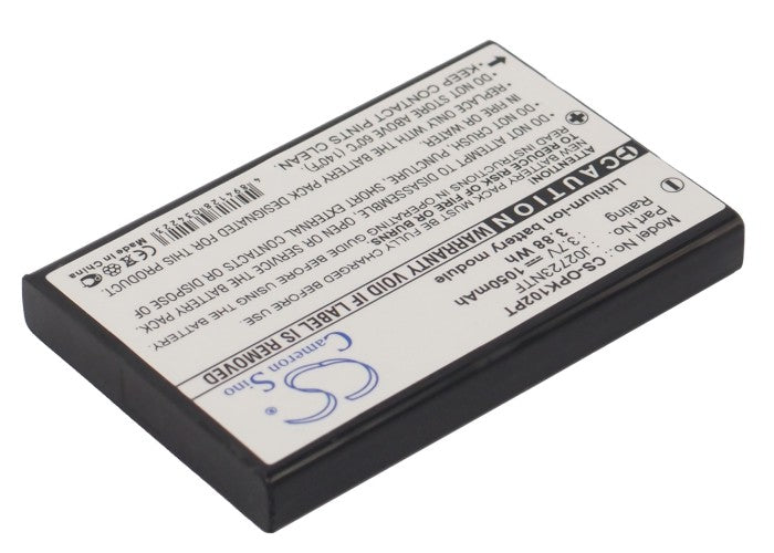 CS-OPK102PT : Battery for Optoma PK102 Pico Pocket Projector, PK101 Pico Pocket Projector, BB-LIO37B and others - Replaces Optoma Z60, AP-60