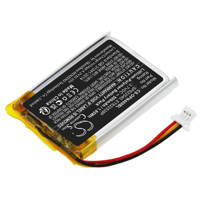 CS-OPN400BL : Battery for Opticon OPN-4000i, OPN-4000n - Replaces Opticon SP622540, ET622538P