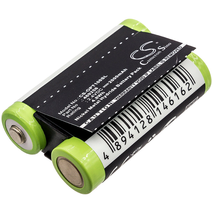 CS-OPT100SL : Battery for Optelec Compact+, Compact Plus - Replaces Optelec EP-1, LBL-00911A, RFD-01237 and others