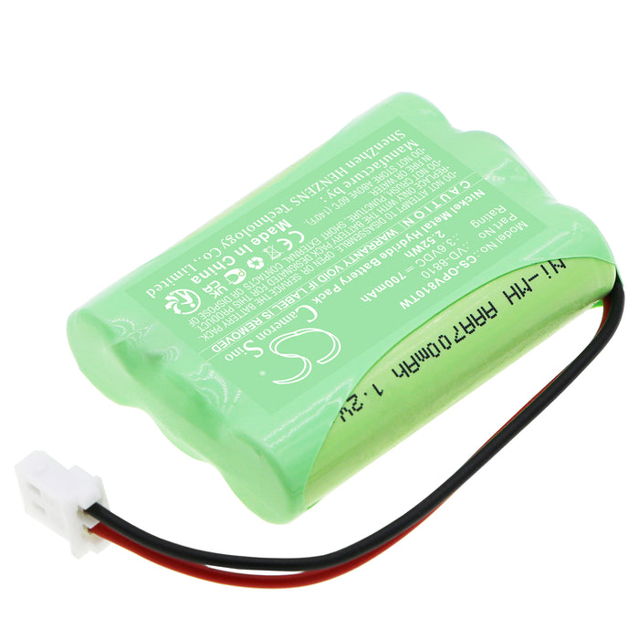 CS-OPV810TW : Battery for IQ America VD-8810 - Replaces IQ America H-AAAJ3