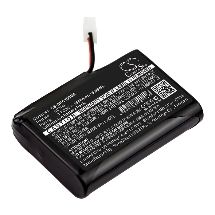 CS-ORC700MB : Battery for Oricom Secure 700, SC700 - Replaces Oricom SC700, GL05I, GL06I and others