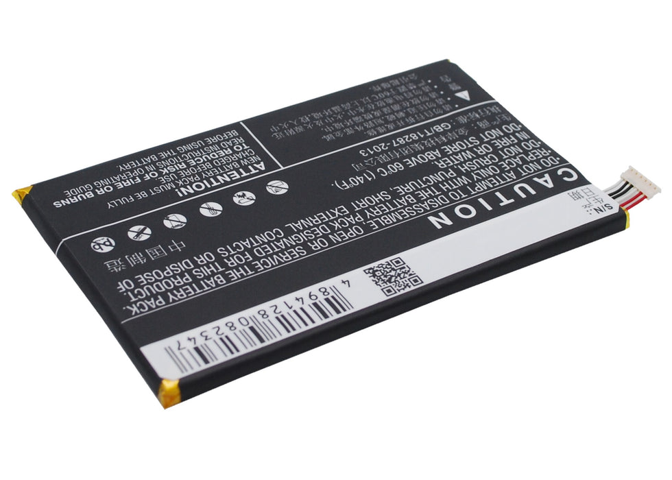 CS-OT802XL : Battery for Alcatel One Touch Hero, Hero N3, OT-8020D and others - Replaces Alcatel TLp034B2, TLp034B1