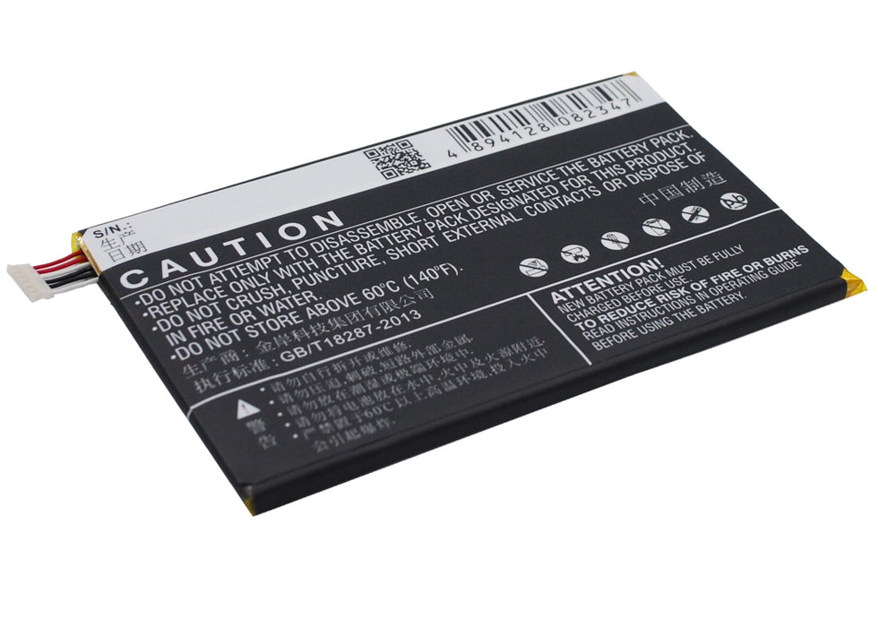 CS-OT802XL : Battery for Alcatel One Touch Hero, Hero N3, OT-8020D and others - Replaces Alcatel TLp034B2, TLp034B1