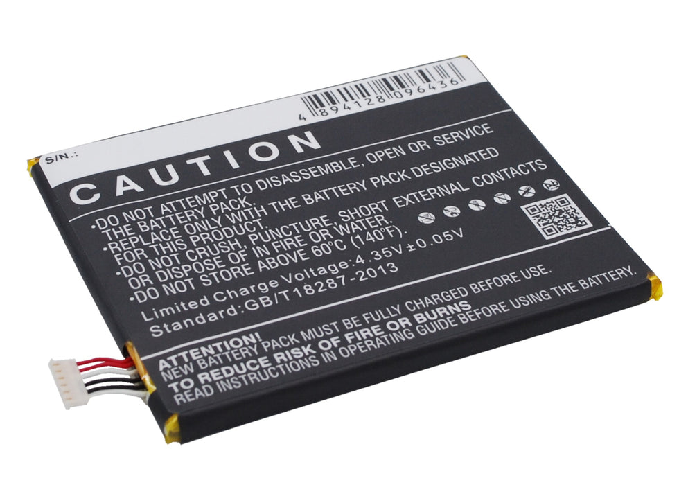 CS-OT985SL : Battery for Vodafone Smart 4 Power, OT-985N - Replaces Vodafone TLp030B2