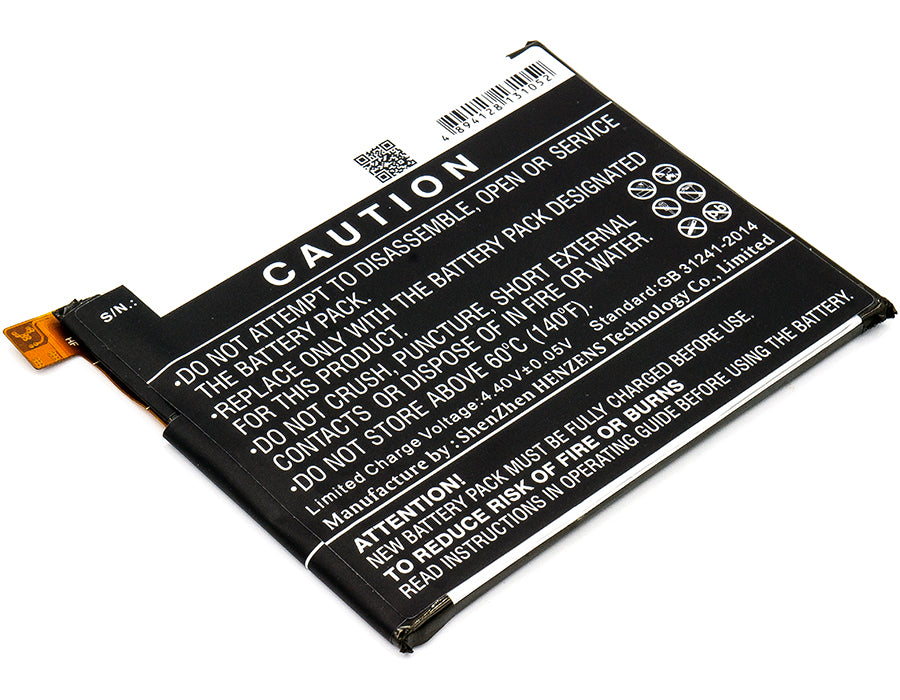 CS-OTP504XL : Battery for T-Mobile Revvl, OT-5049W - Replaces Alcatel TLp029C1