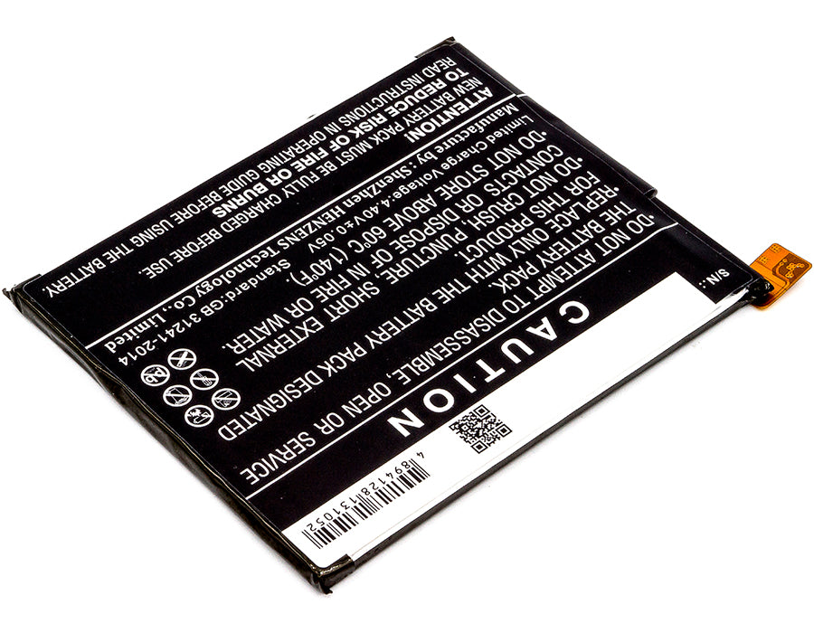 CS-OTP504XL : Battery for T-Mobile Revvl, OT-5049W - Replaces Alcatel TLp029C1