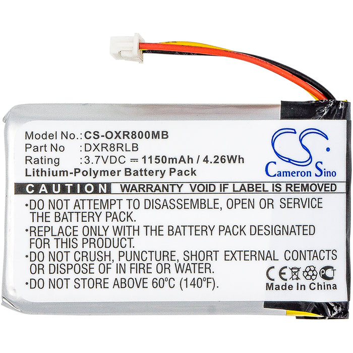 CS-OXR800MB : Battery for Luvion Grand Elite 2 - Replaces Infant Optics DXR8RLB, SP803048