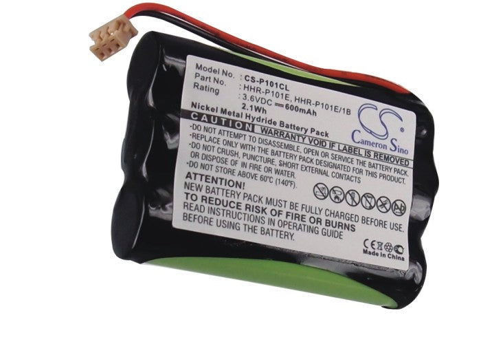 CS-P101CL : Battery for Panasonic KX-TCD560, KX-TCD950, KX-TCD960 and others - Replaces Panasonic HHR-P101E, HHR-P101E/1B