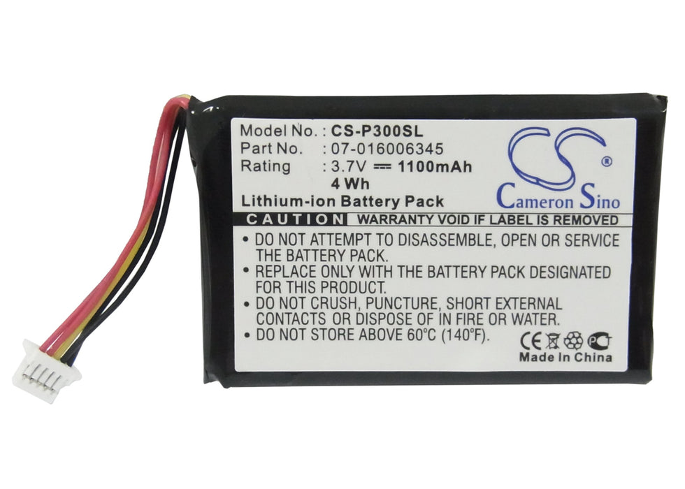 CS-P300SL : Battery for Packard Bell PocketGear 2030 - Replaces Packard Bell 07-016006345