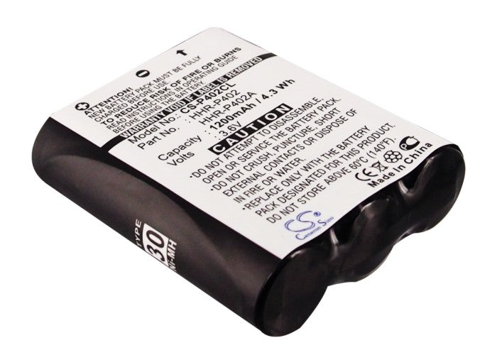 CS-P402CL : Battery for Radio Shack 23-965, 43-9002, 43-9003 and others - Replaces Radio Shack HHR-P402, HHR-P402A, TYPE 30