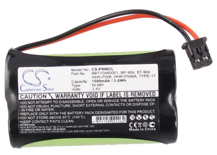 CS-P506CL : Battery for Radio Shack 23-9096, 23-960, 43-3533 and others - Replaces Radio Shack 23-933