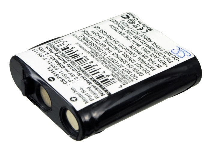 CS-P511CL : Battery for Radio Shack 23965, 439002, 439003 and others - Replaces Radio Shack P-P511, PP511, P-P511A and others