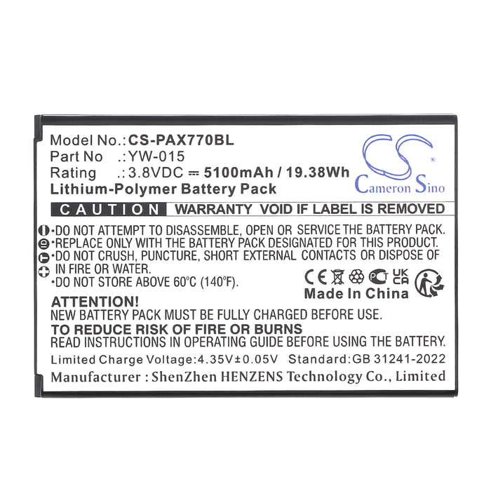 CS-PAX770BL - Image 2