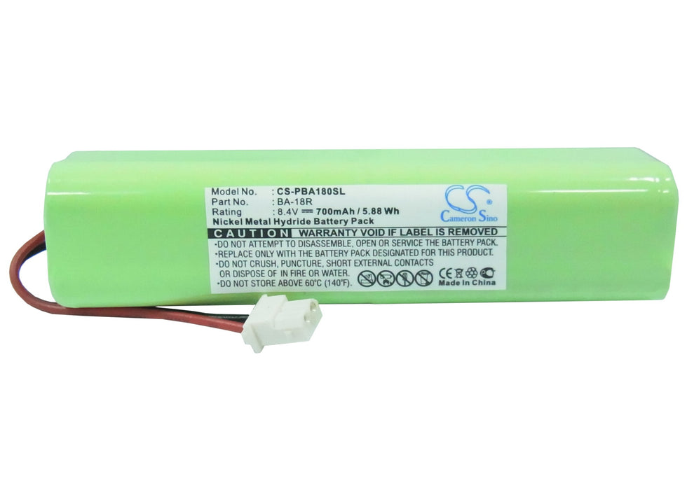 CS-PBA180SL : Battery for Brother PT-18R, PT-18RZ, PT18R and others - Replaces Brother BA-18R, BBP-18, LN6044001