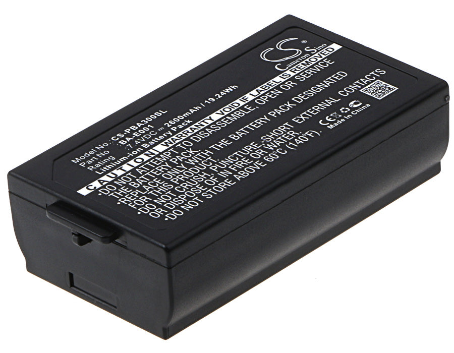 CS-PBA300SL : Battery for Brother PT-E300, PT-E500, PT-E550W and others - Replaces Brother BA-E001, PJ7