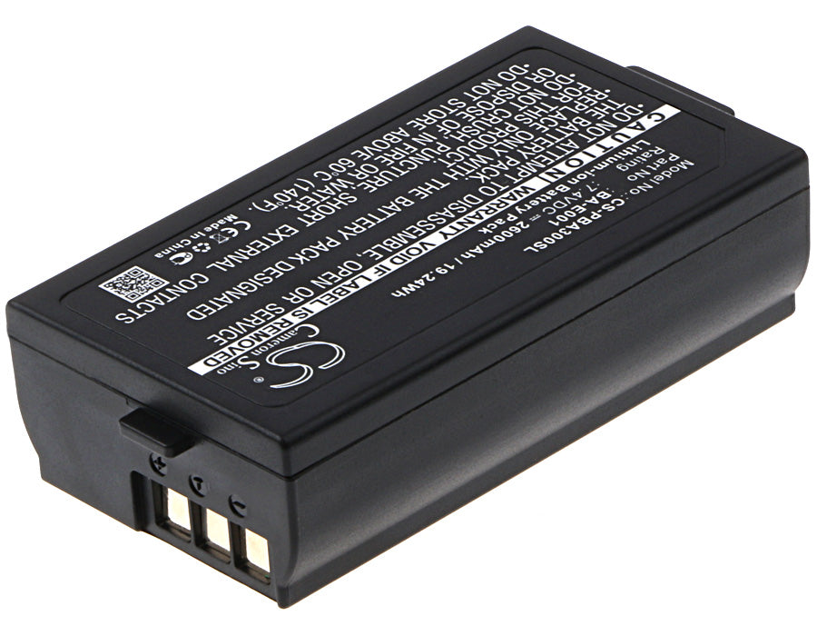 CS-PBA300SL : Battery for Brother PT-E300, PT-E500, PT-E550W and others - Replaces Brother BA-E001, PJ7