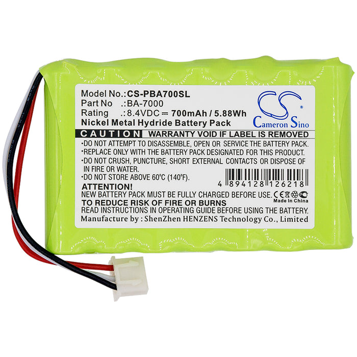 CS-PBA700SL : Battery for Brother P-touch, P-Touch 7600VP, PT-7600 and others - Replaces Brother BA-7000