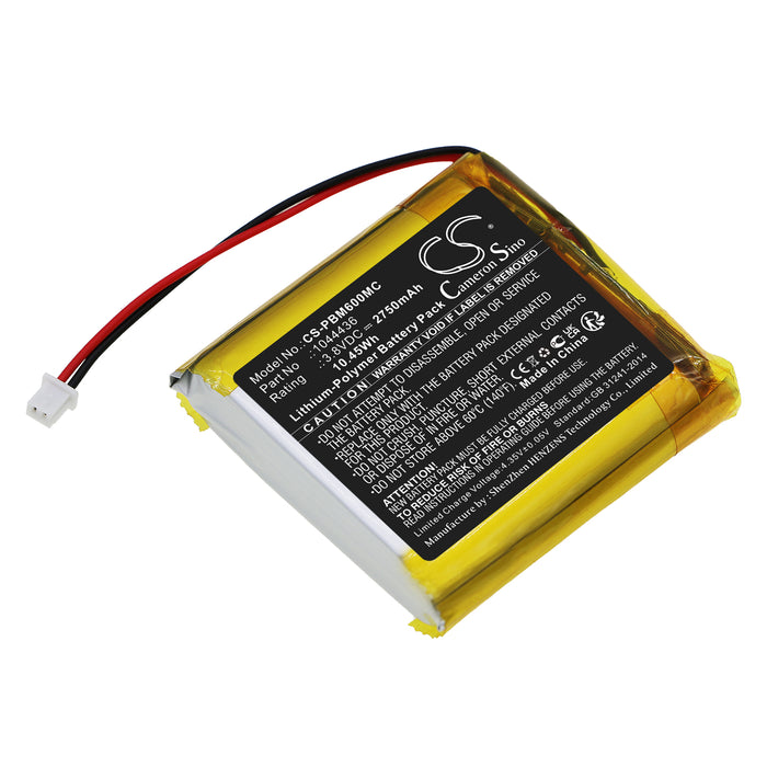 CS-PBM600MC : Battery for Pyle PPBCM6 - Replaces Pyle 1044436