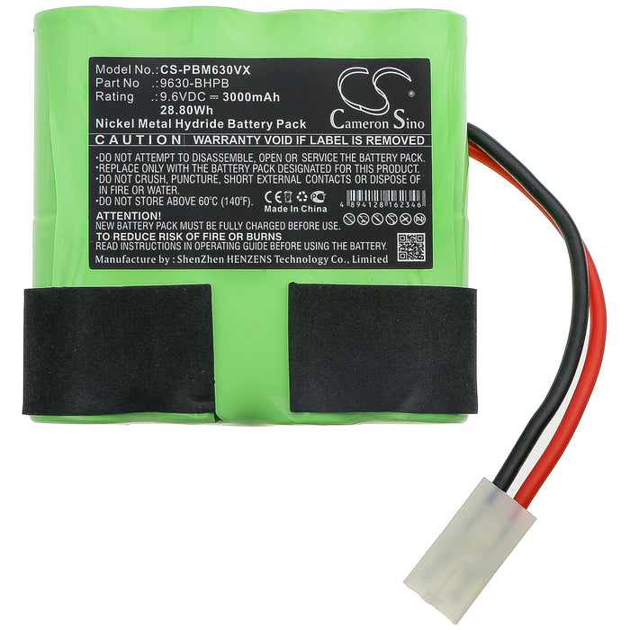 CS-PBM630VX : Battery for Water Tech Pool Blaster Max CG - Replaces Water Tech 9630-BHPB