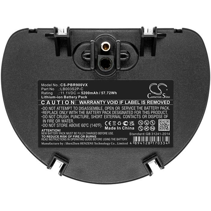 CS-PBR900VX : Battery for Water Tech Pool Blaster Pro, Precision Li, Pro 900 - Replaces Water Tech LB003S2P-C