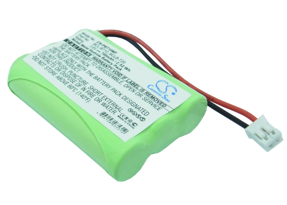 CS-PBT10MF : Battery for Brother IntelliFax-1960c, IntelliFax-2580c, BCL-D10 and others - Replaces Brother BCL-BT10, BCL-BT20, LT0197001 and others