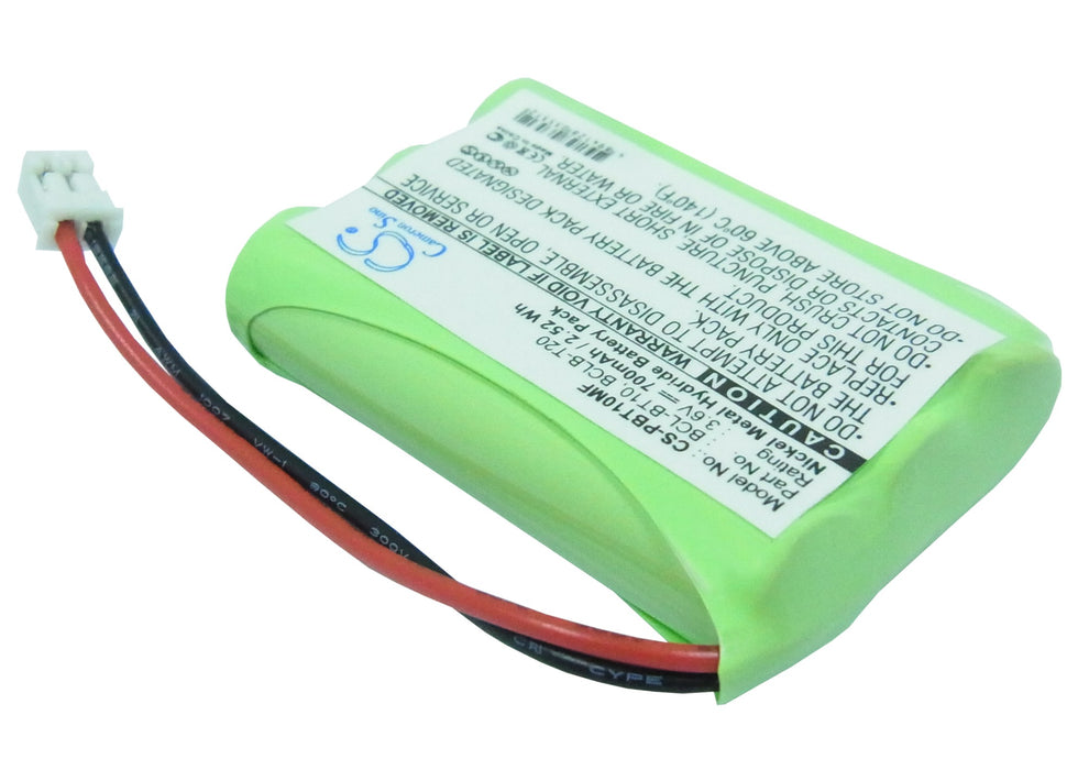 CS-PBT10MF : Battery for Brother IntelliFax-1960c, IntelliFax-2580c, BCL-D10 and others - Replaces Brother BCL-BT10, BCL-BT20, LT0197001 and others