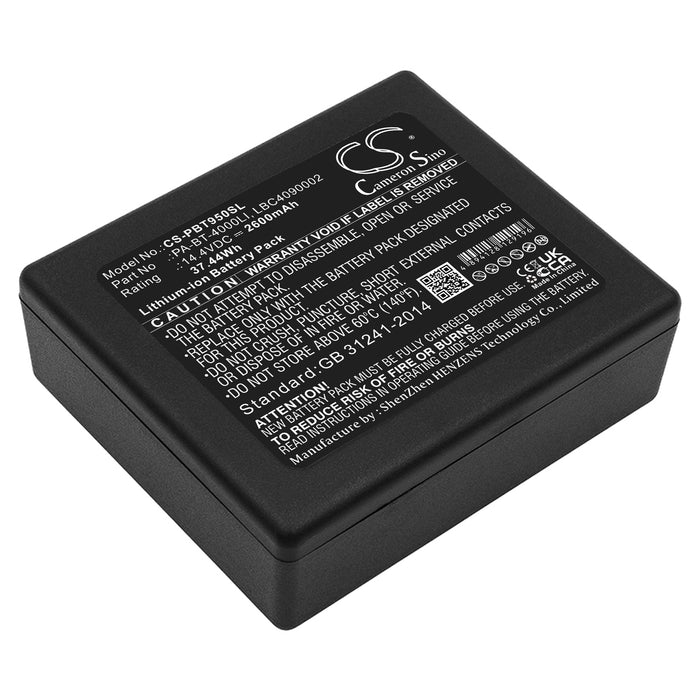 CS-PBT950SL : Battery for Brother TD-2120N, P touch P 950 NW RuggedJet RJ 4030, RJ 4040 TD 2130 NHC and others - Replaces Brother PA-BT-4000LI, LBC4090002, LBF3250001 and others