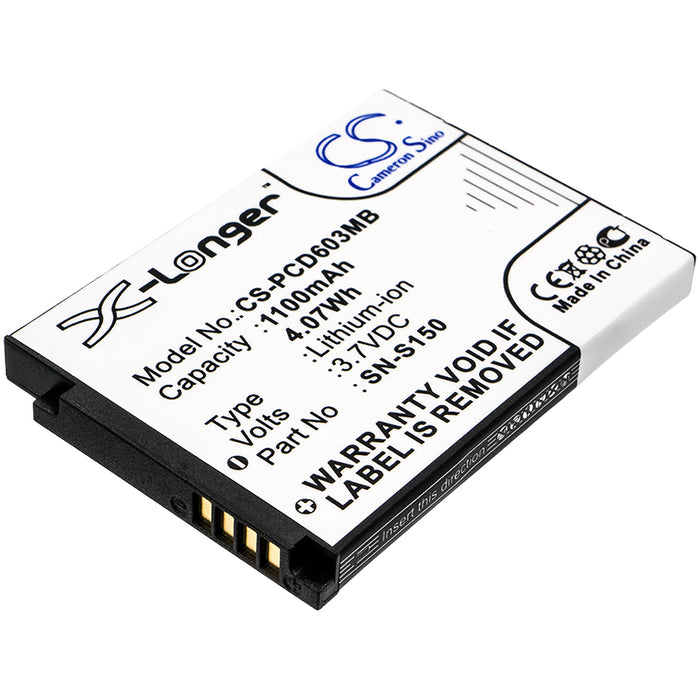 CS-PCD603MB : Battery for Philips SCD-603/00, SCD603, SCD-603H and others - Replaces Philips SN-S150, N-S150, 996510061843 and others