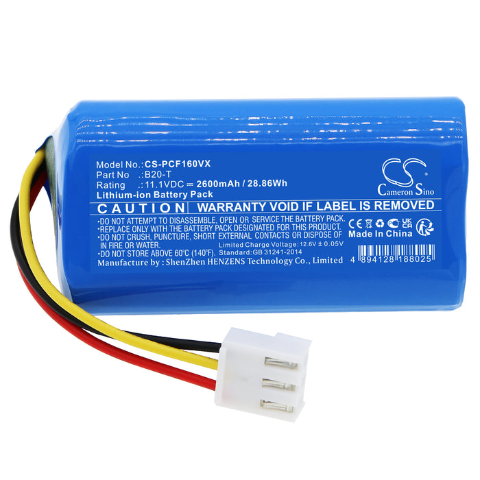 CS-PCF160VX : Battery for Proscenic F16 - Replaces Proscenic B20-T