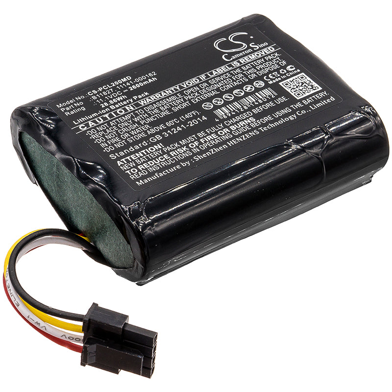CS-PCL200MD : Battery for Physio-Control LifePak 20 Defibrillato, Life ...