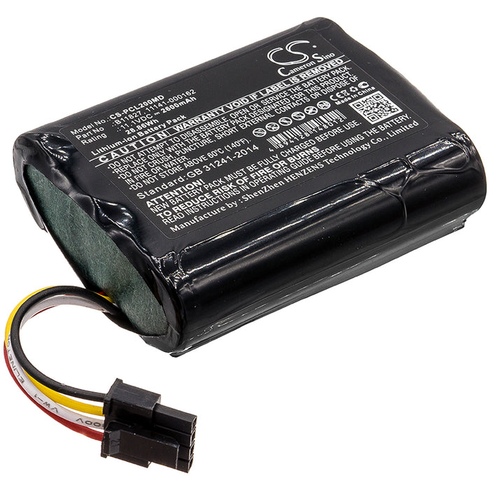 CS-PCL200MD : Battery for Physio-Control LifePak 20 Defibrillato, LifePak 20e Defibrillator, LifePak 20 Code and others - Replaces Physio-Control 11141-000162, B11827