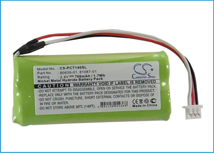 CS-PCT140SL : Battery for Plantronics CT14 - Replaces Plantronics 80639-01, 81087-01, 81087-02