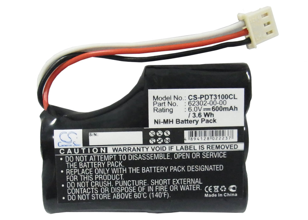 CS-PDT3100CL : Battery for Symbol PDT 3100, PDT 3110, PDT 3120 and others - Replaces Symbol 62302-00-00