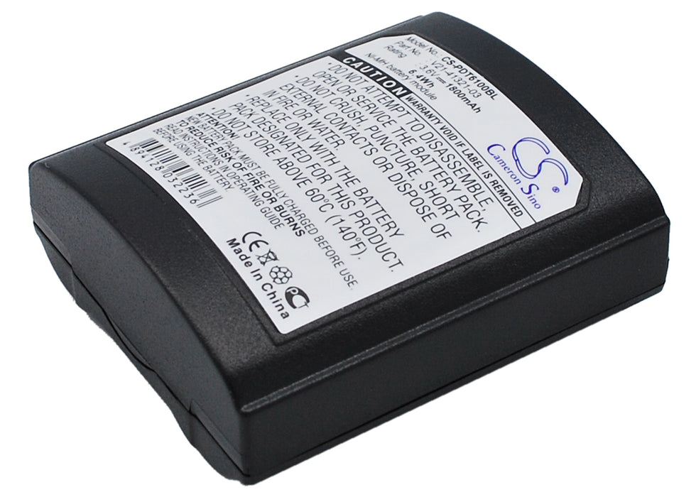 CS-PDT6100BL : Battery for Symbol PDT6100, PDT6140, PDT6142 and others - Replaces Symbol 21-41321-03, SM-6100M, 21-33061-01 and others