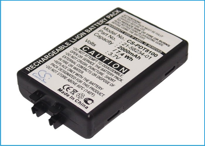 CS-PDT8100 : Battery for Symbol PDT8100, PDT8133, PDT8137 and others - Replaces Symbol 21-58234-01