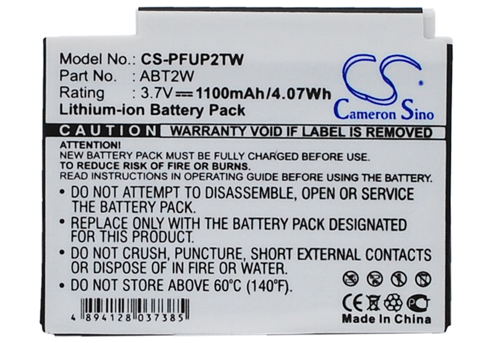 CS-PFUP2TW : Battery for Cisco Flip Ultra HD, U32120, Flip Video and others - Replaces Cisco ABT2W