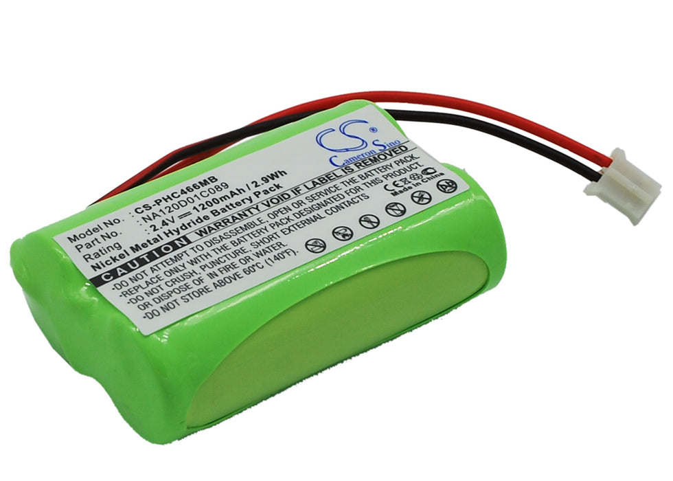 CS-PHC466MB : Battery for Philips SBC-SC477, SBC-SC466, SBC-SC487 and others - Replaces Philips NA120D01C089, 310412893522