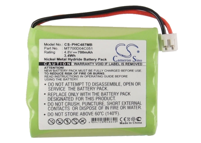 CS-PHC487MB : Battery for Tomy Walkabout Premier Advance - Replaces Philips MT700D04C051